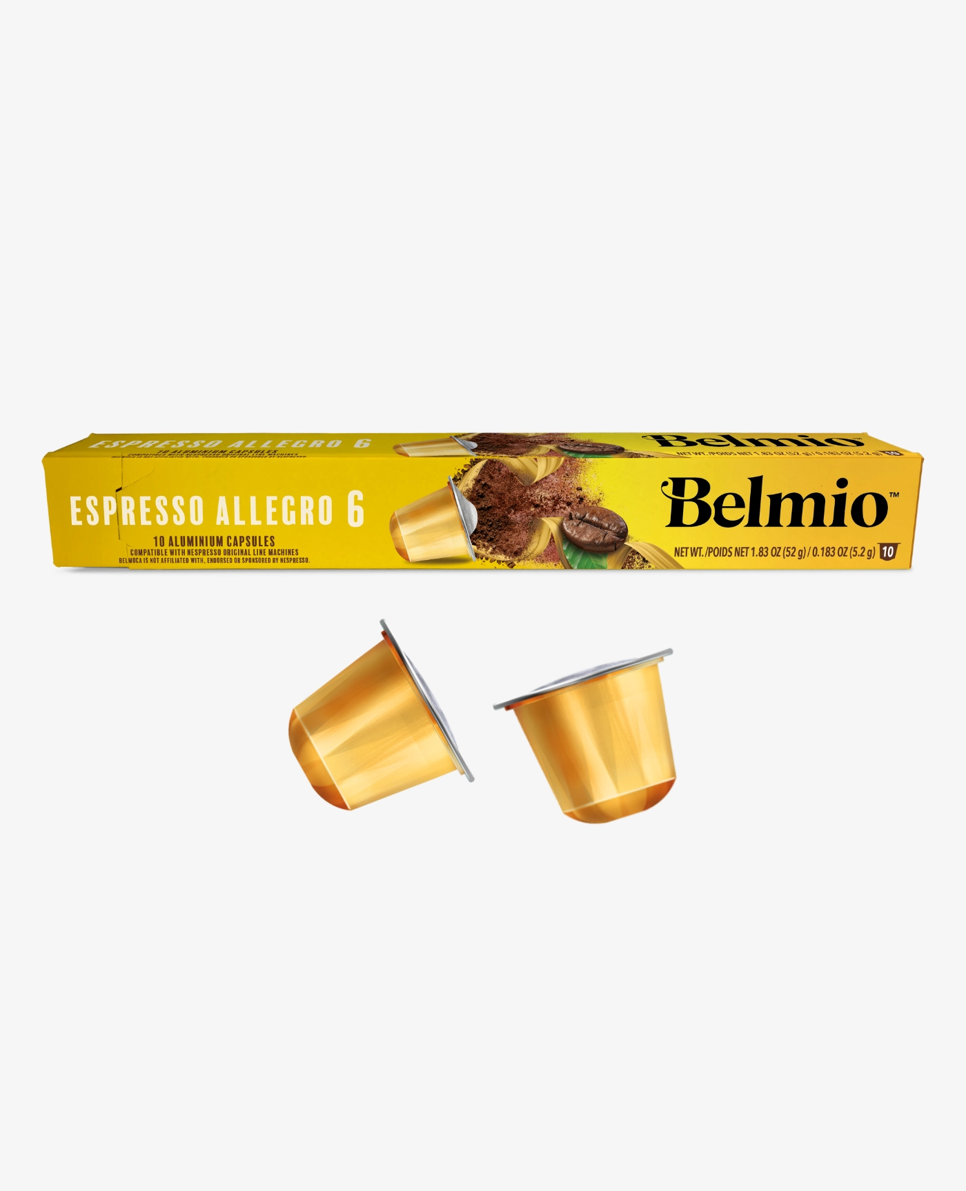 Belmio Espresso Allegro Kapsułki Nespresso