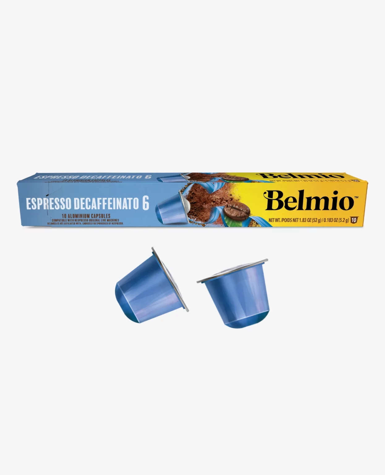 Belmio Espresso Decaffeinato Kapsułki Nespresso