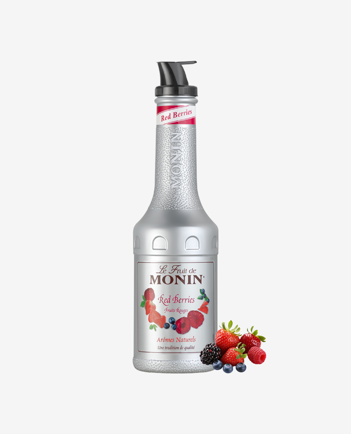 Monin Puree Owocowe Red Berries - Czerwone Jagody 1 L