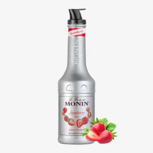 Monin Puree Owocowe Strawberry - Truskawkowy 1 L