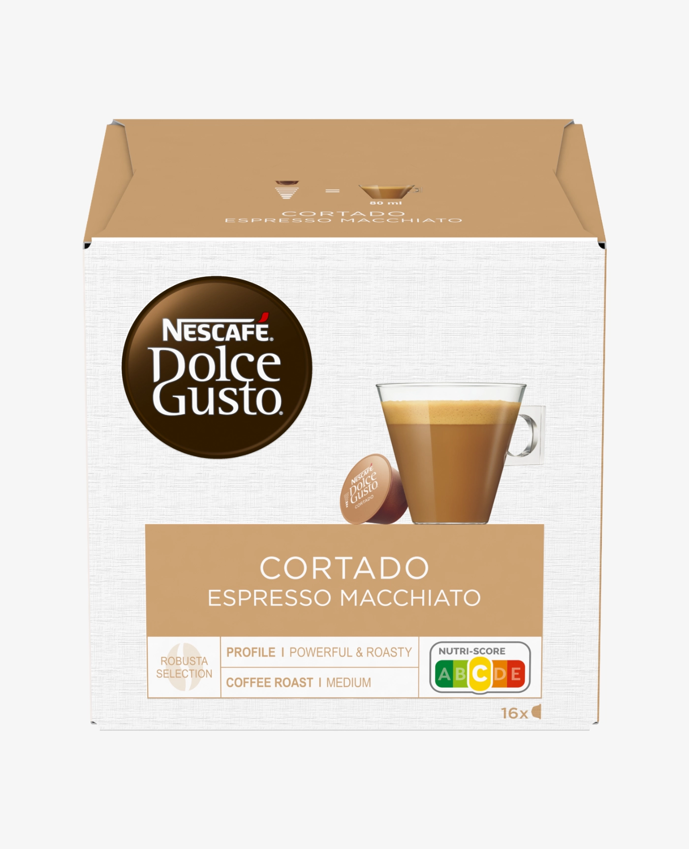 Nescafe Dolce Gusto Cortado Espresso Macchiato Kapsułki