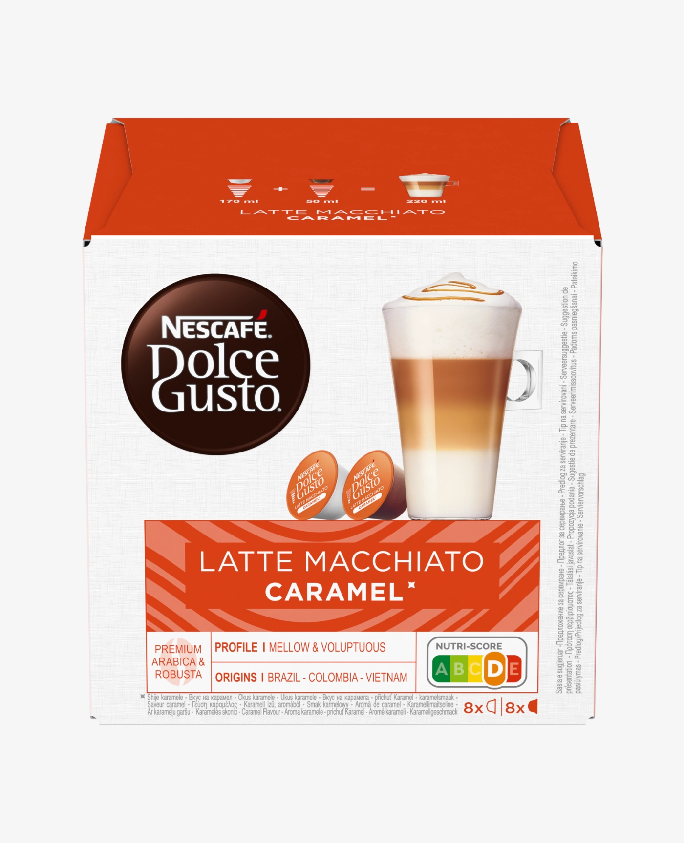 Nescafe Dolce Gusto Latte Macchiato Caramel Kapsułki