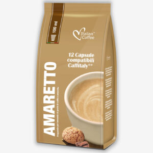 Italian Coffee Caffe Amaretto - 12 kapsułek Cafissimo
