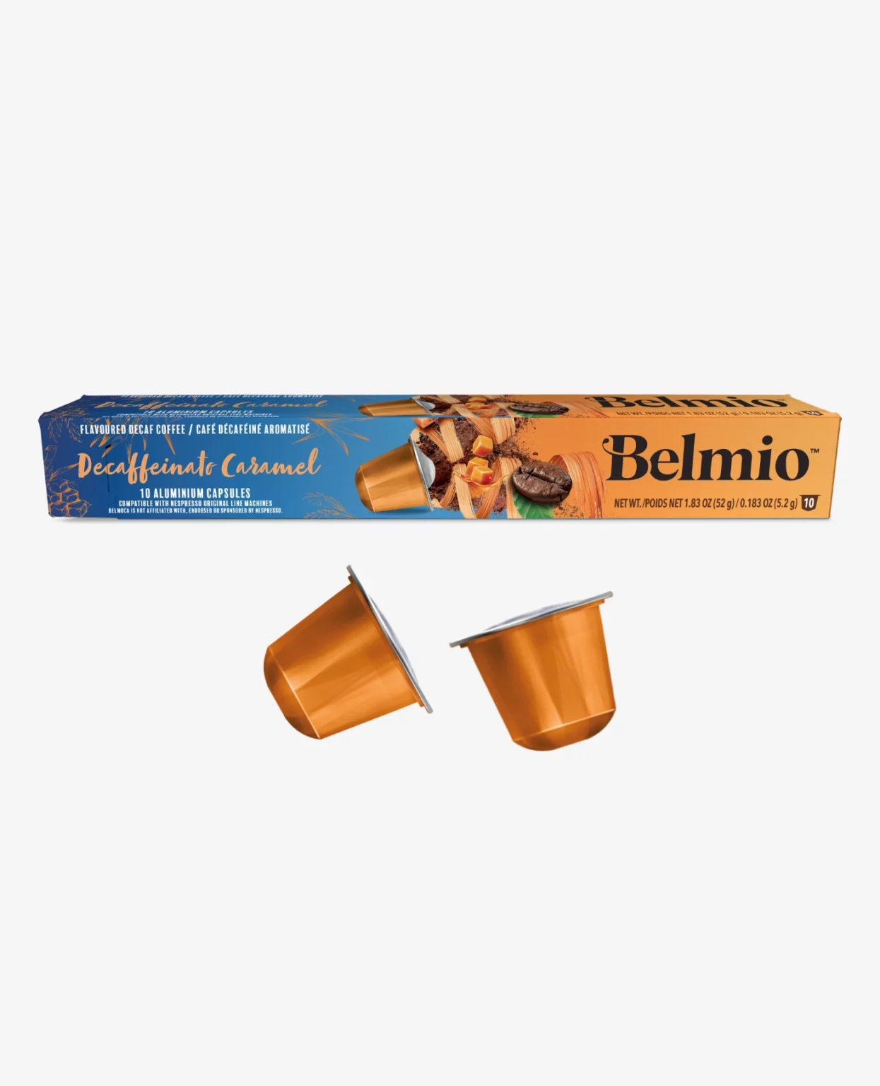 Belmio Caramel Decaf Kapsułki Nespresso