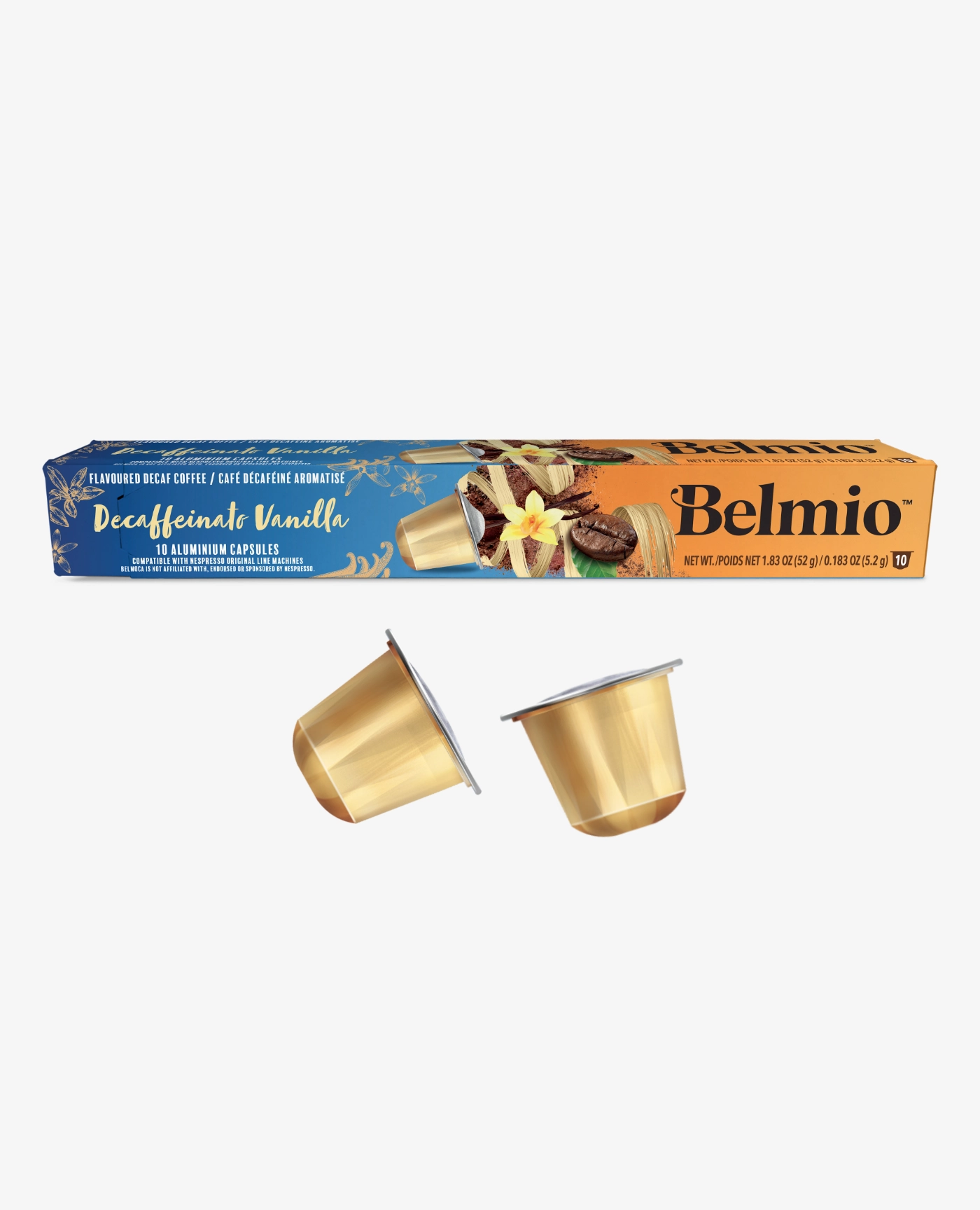 Belmio Vanilla Decaf Kapsułki Nespresso