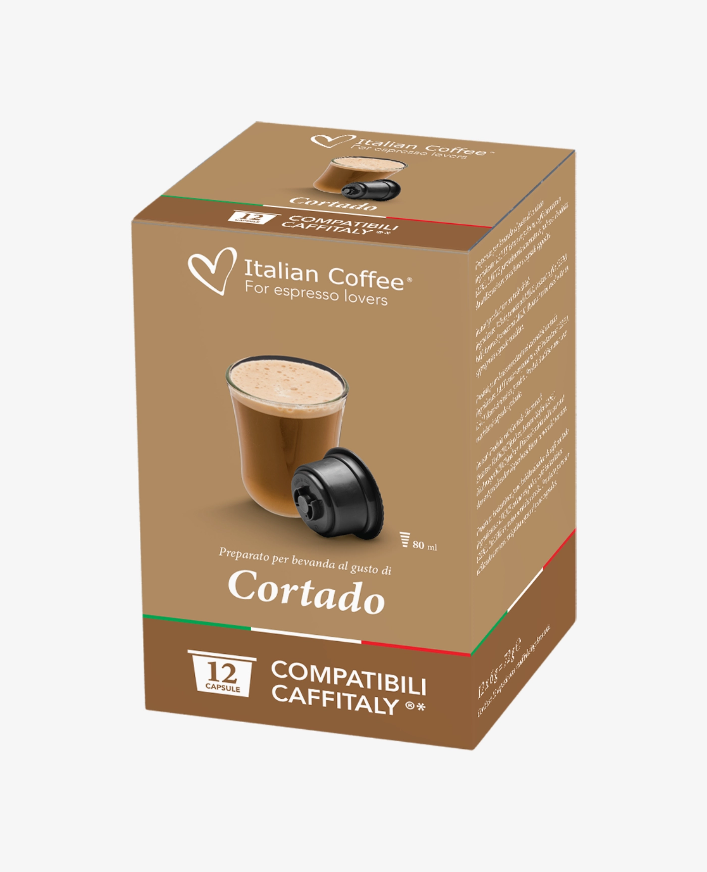 Italian Coffee Cortado Kapsułki Caffissimo - Kapsułki Caffitaly