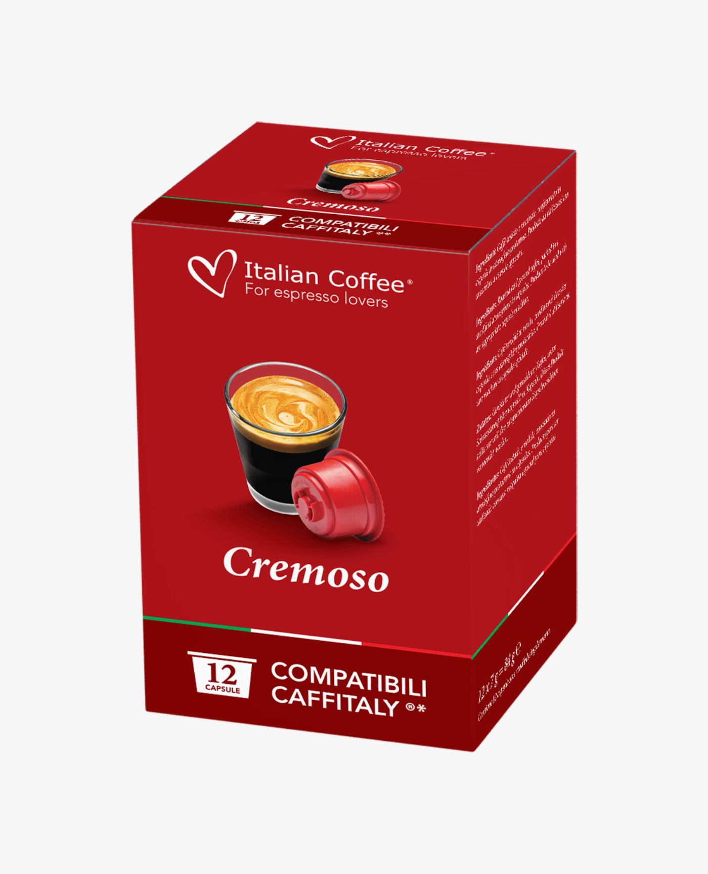 Italian Coffee Cremoso Kapsułki Caffissimo - Kapsułki Caffitaly