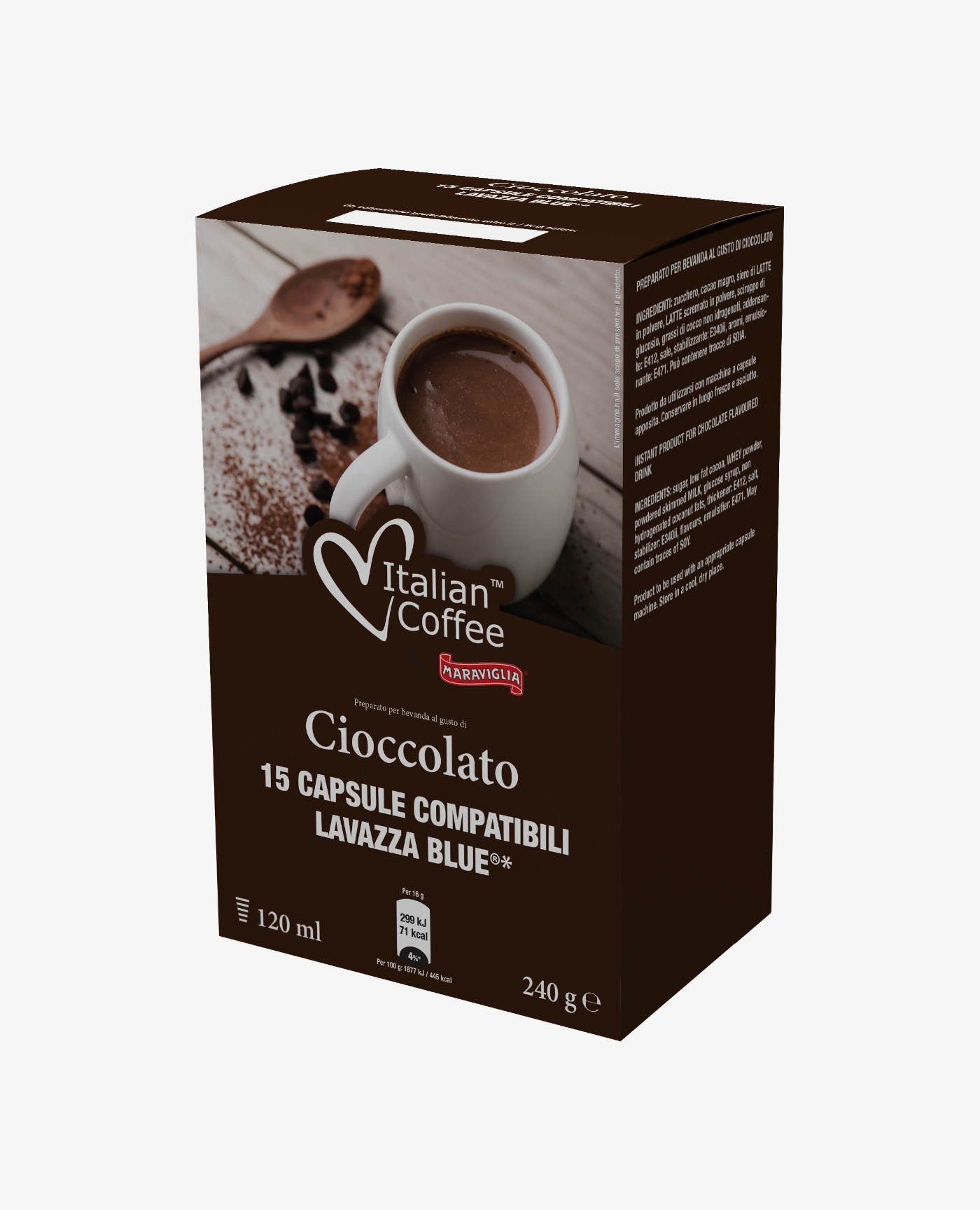 Italian Coffee Cioccolato Kapsułki Lavazza Blue