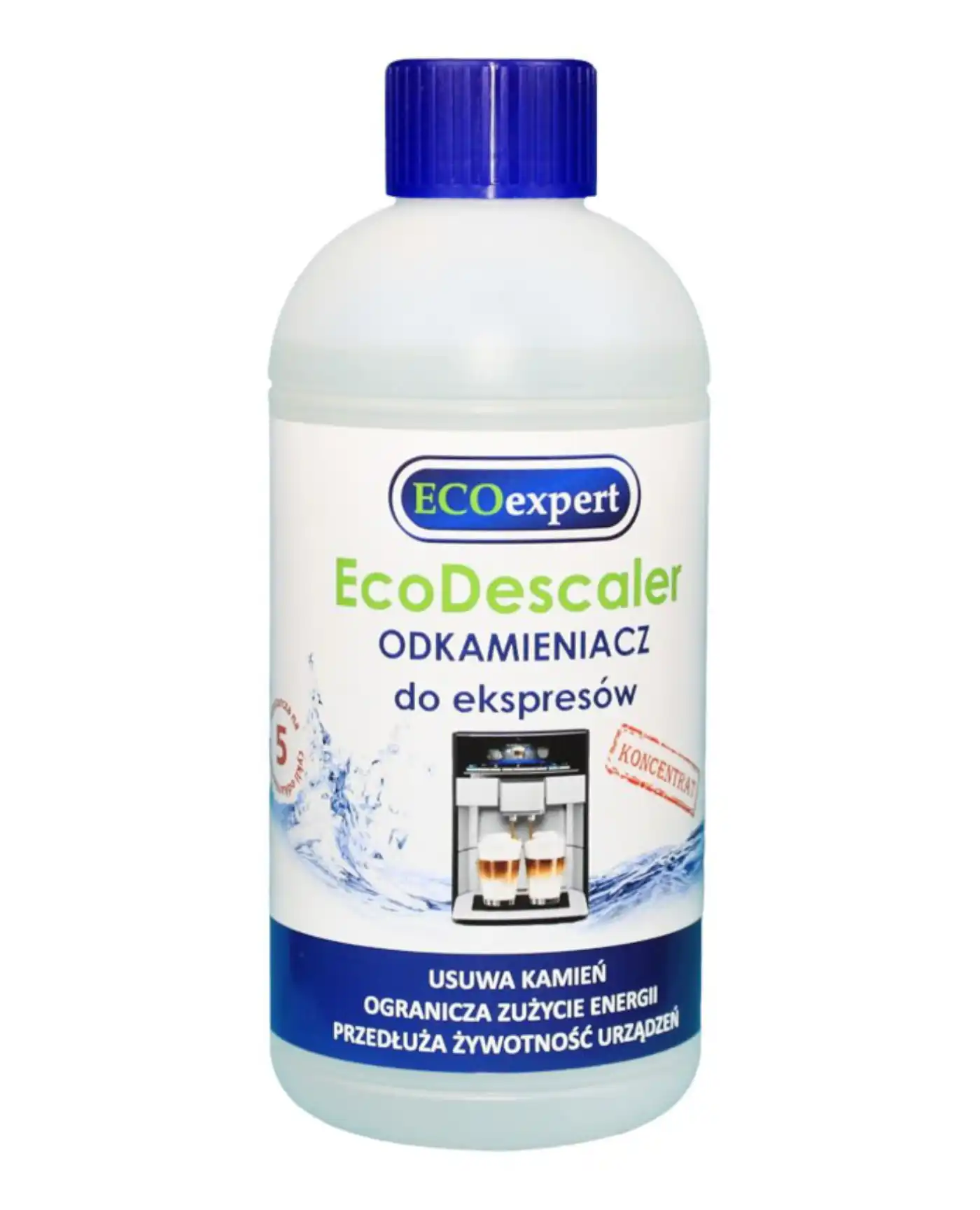 Koncentrat do czyszczenia systemu mlecznego Milk System Cleaner 500 ml odkamieniacz do ekspresu koncentrat 500 ml