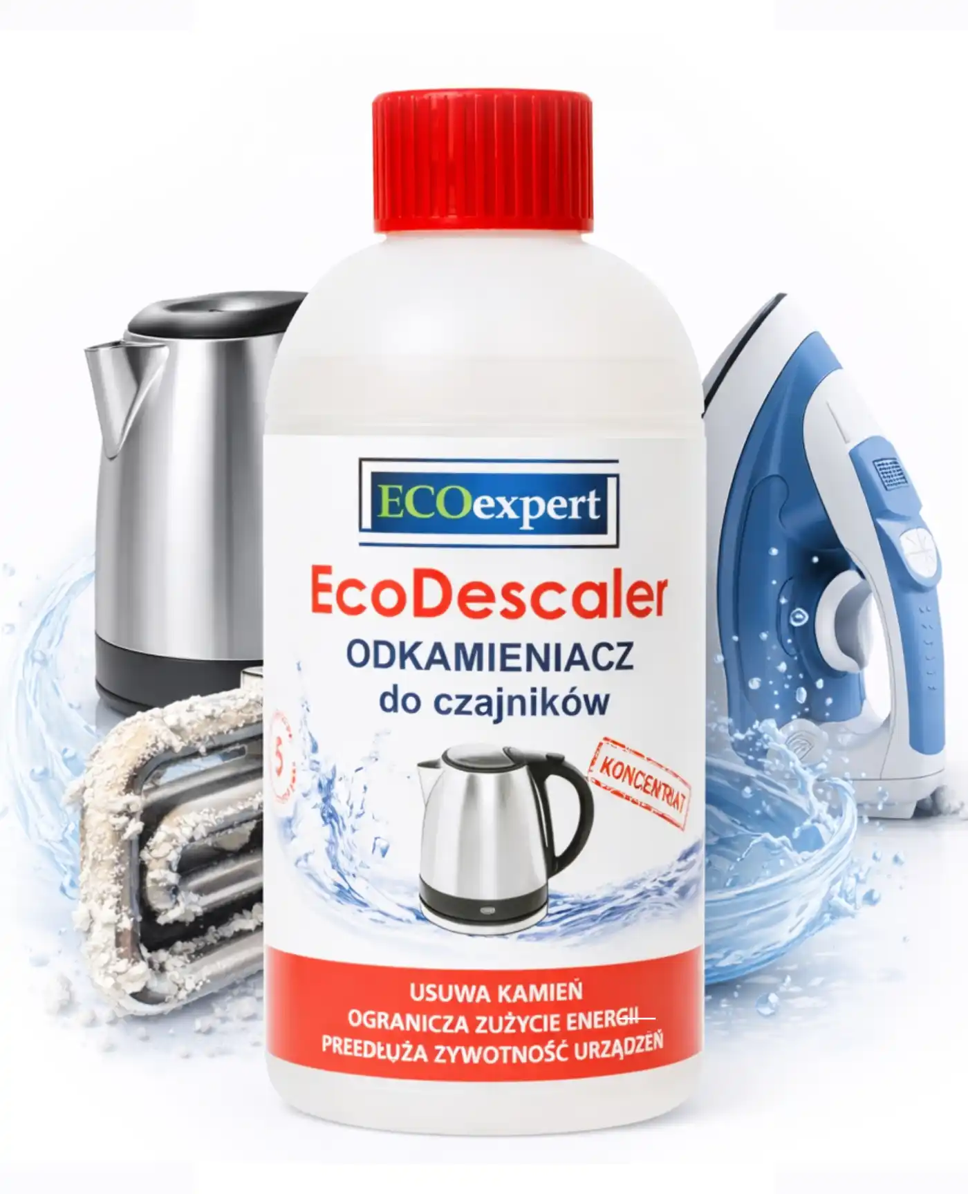 odkamieniacz uniwersalny do czajnika zelazka agd 500 ml koncentrat